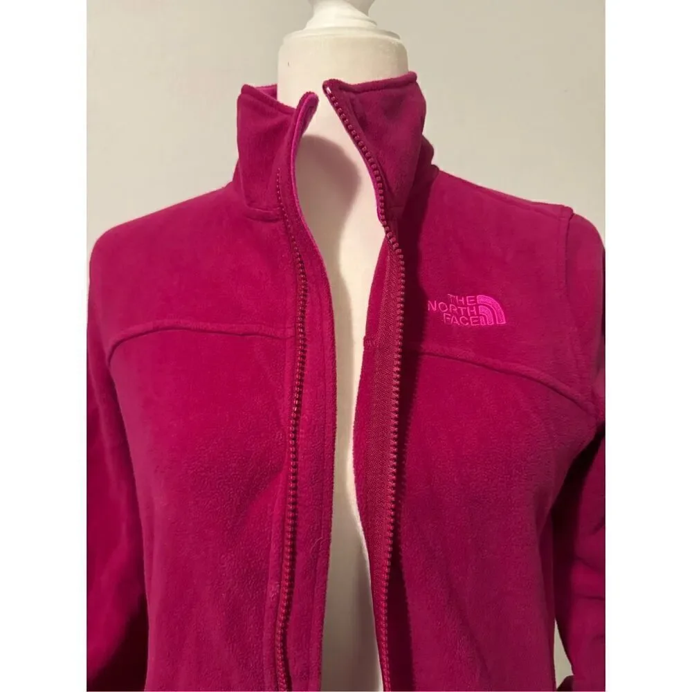 The North Face hot pink full zip sweater SP - Picture 7 of 8
